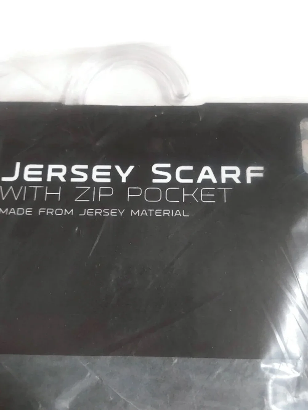 NFL Jacksonville Jaguars Fleece-Lined Jersey Scarf With Hidden Zip Pocket